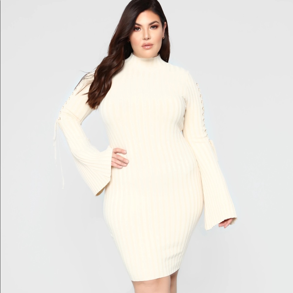 Knit Dress - Ivory